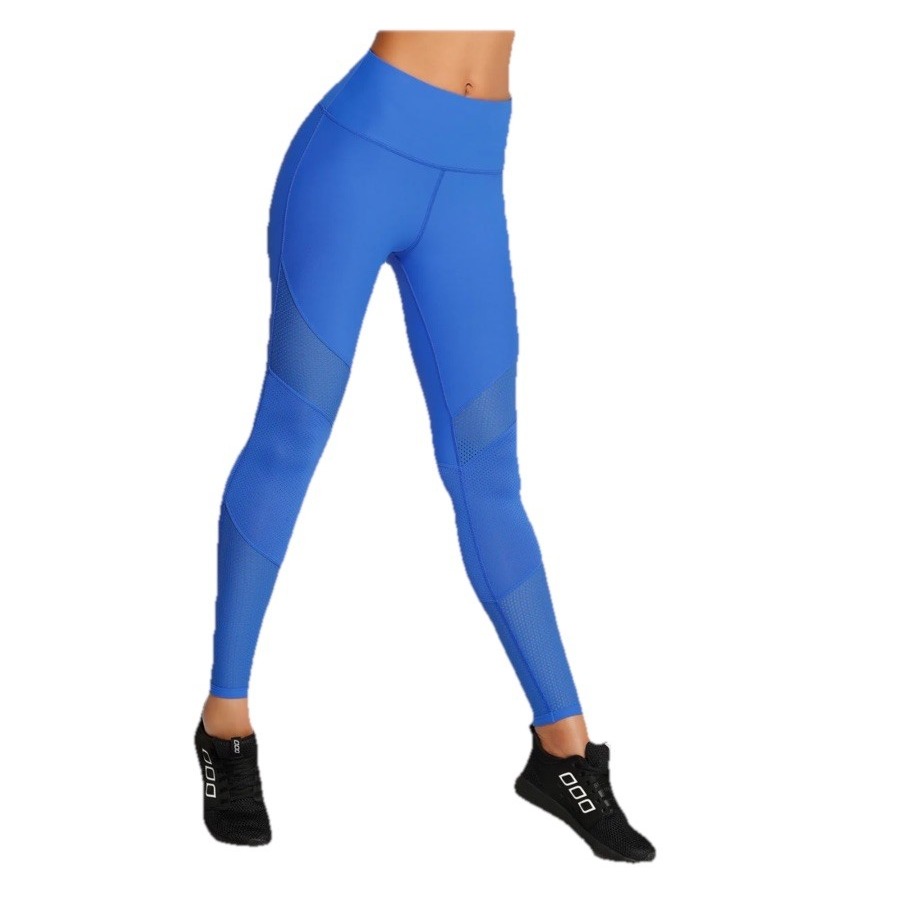 Lorna Jane Women's Force Core Full Length Blue Activewear Gym Leggings Sz Xs Nwt
